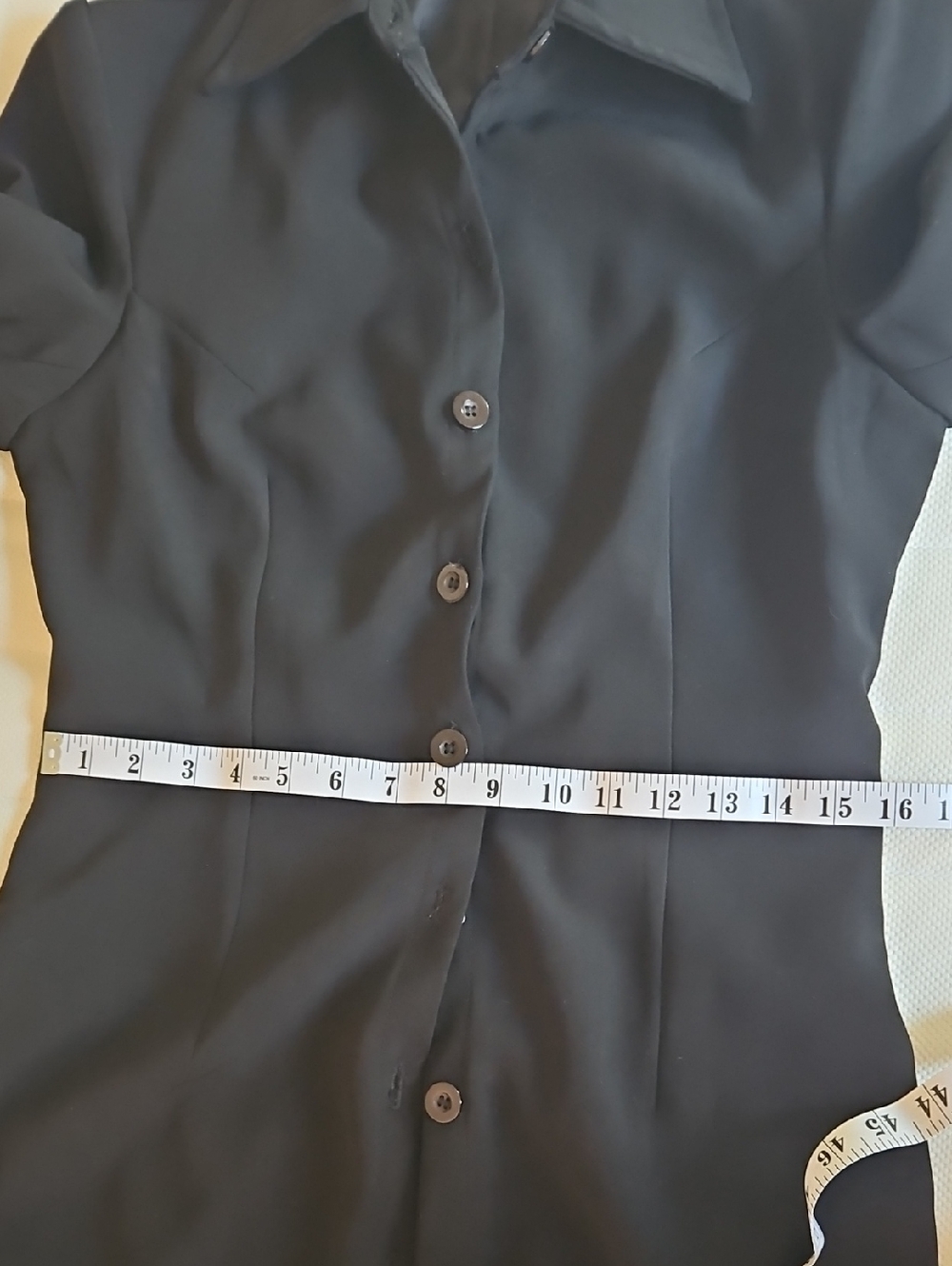 Reflections Black Full Length Jacket - Picture 7 of 7